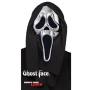 Ghost Face Mask - Silver