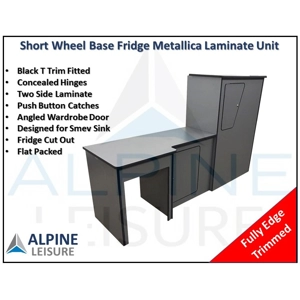 Metallica Fridge Kitchen Unit