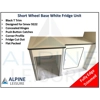 White Fridge Kitchen Unit