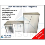 White Fridge Kitchen Unit