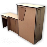 MDF Fridge Kitchen Unit Basic