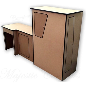 MDF Fridge Kitchen Unit Basic