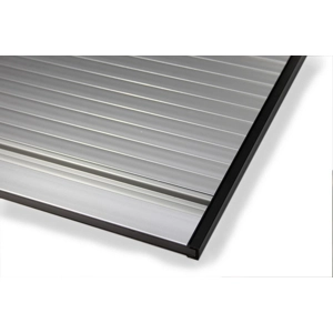 350mm x 650mm Silver Tambour Set