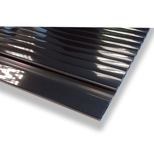 650mm x 650mm Black Gloss Tambour Set