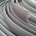 15mm Silver T Knock on Trim Single Lipped