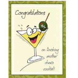 Congratulations On Finishing Another Chemo Cocktail Greeti..