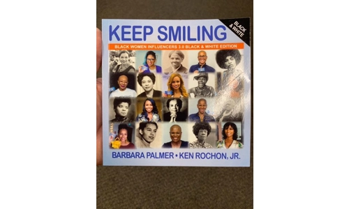 Keep Smiling Black Influencers Black & White Edition