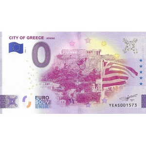 City of Greece - Athens 0 Euro Note