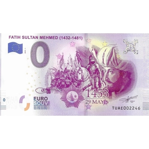 Fatih Sultan Mehmed 0 Euro Note