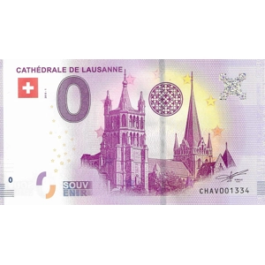 Cathedrale de Lausanne Swiss 0 Souvenir Banknote