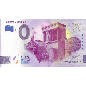 Crete - Hellas 0 Euro Note