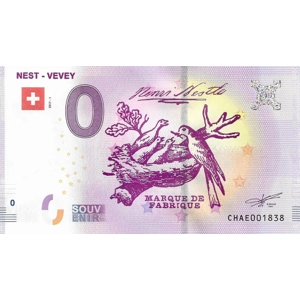 Nest - Vevey Swiss 0 Souvenir Banknote