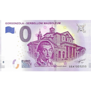 Gorgonzola - Serbelloni Mausoleum 0 Euro Note