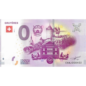 Gruyeres Swiss 0 Souvenir Banknote