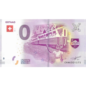 Gstaad Swiss 0 Souvenir Banknote