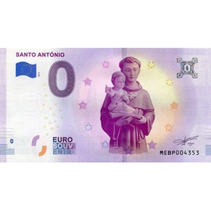 0 Euro Santo Antonio Souvenir Banknote
