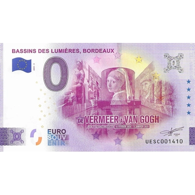 Bassins Des Lumieres, Bordeaux Euro Note