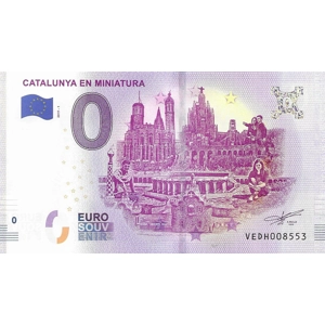Catalunya En Miniatura 0 Euro Note