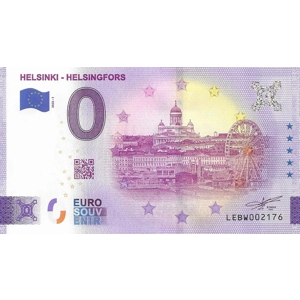 Helsinki - Helsingfors 0 Euro Note