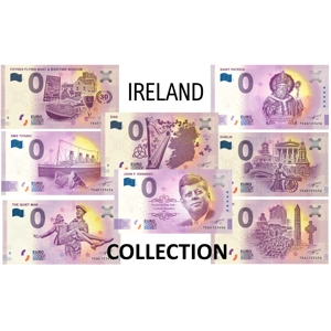 Irish 0 Euro Souvenir Banknote Collection