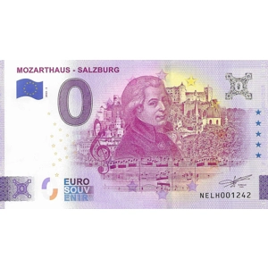 Mozarthaus - Salzburg 0 Euro Note