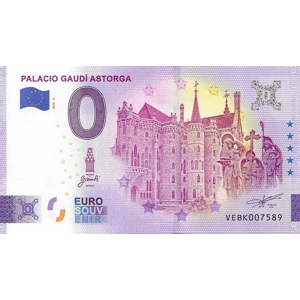 Palacio Gaudi Astorga 0 Euro Note
