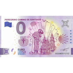 Peregrino Camino De Santiago 0 Euro Note