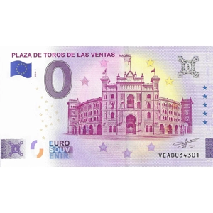 Plaza De Toros De Las Ventas Madrid 0 Euro Note