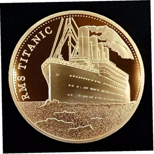 RMS Titanic Souvenir Coin (Medal)