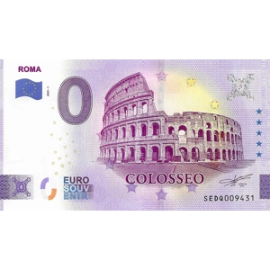 Roma Colosseo (Rome Colosseum) 0 Euro Note