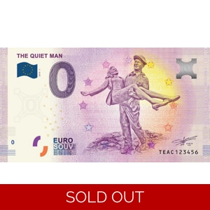 The Quiet Man 0 Euro Souvenir Banknote