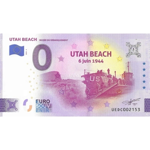 Utah Beach - Musee Du Debarquement 0 Euro Note