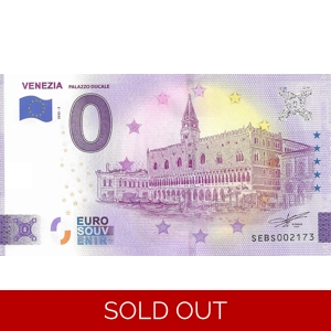 Venezia - Palazzo Ducale 0 Euro Note