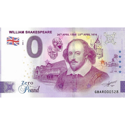 William Shakespeare, The Timeless Bard Who Deserves a Place on a 0 Pound Banknote