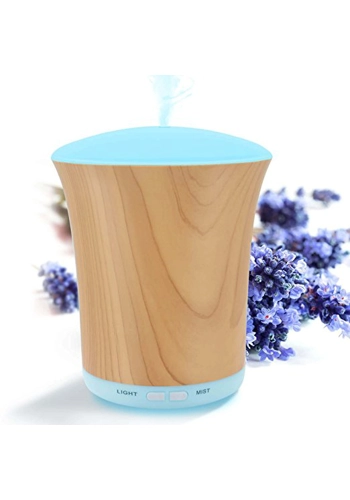 Essential Oil Diffuser Woodgrain, 200ml Aromatherapy Diffusers for Essential Oils and Humidifiers ..