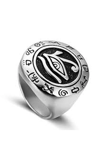 Men Protection Signet Ring