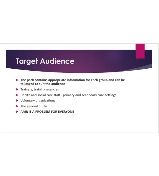 Antimicrobial Resistance Awareness Training Resources