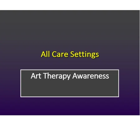 Art Therapy Awareness Training Resources
