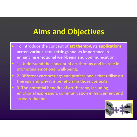 Art Therapy Awareness Training Resources