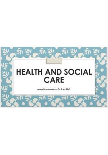 Aspiration Awareness Training Resources