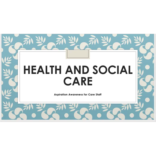 Aspiration Awareness Training Resources