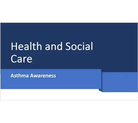 Asthma Awareness Training Resources