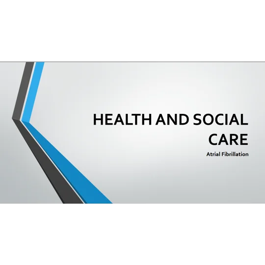 Atrial Fibrillation Awareness Training Resources