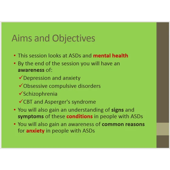 Autism Awareness Training Resources
