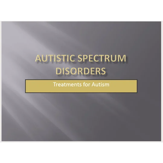 Autism Awareness Training Resources