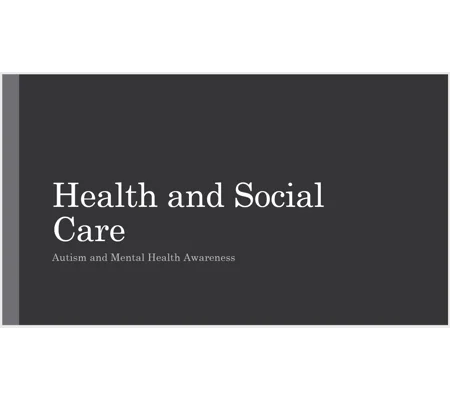 Autism and Mental Health Improving Services Awareness Training Resources