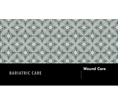 Wound Care Bariatrics Training Resources