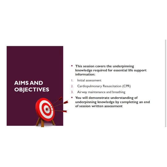 Basic Life Support Training Resources