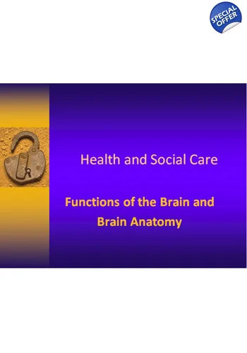 Brain Anatomy Awareness Training Resources
