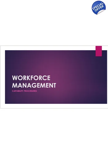 Capability Procedures Training Resources